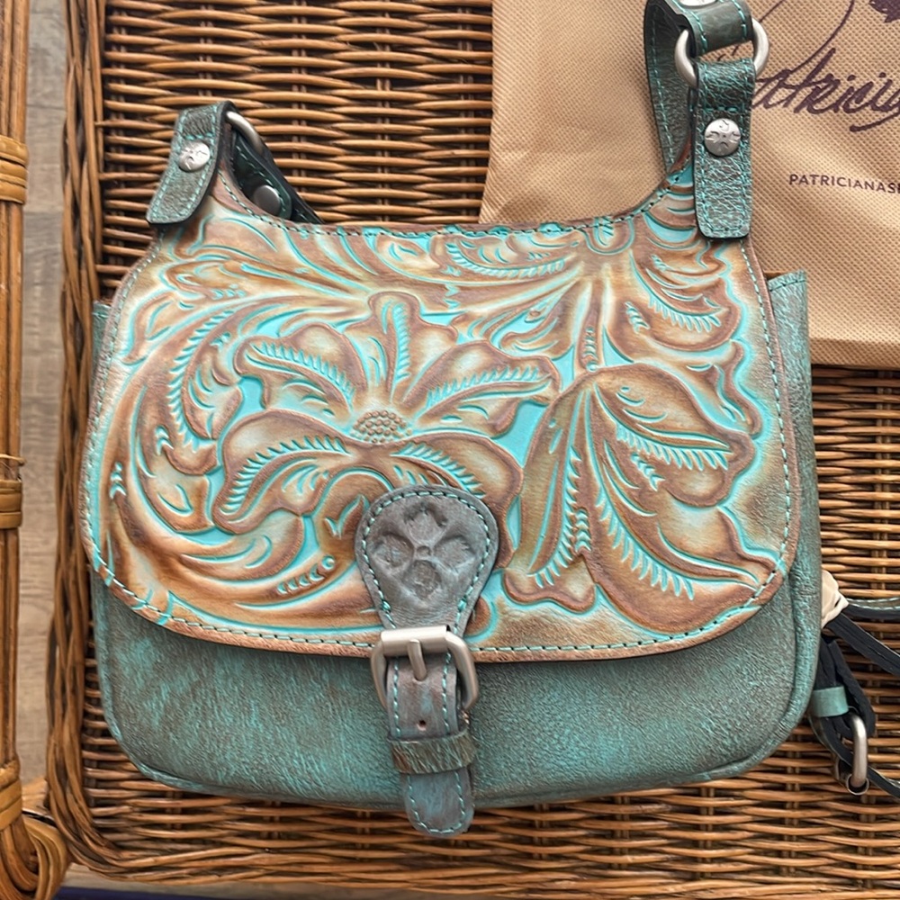 Patricia Nash Saddle Bag/cross body